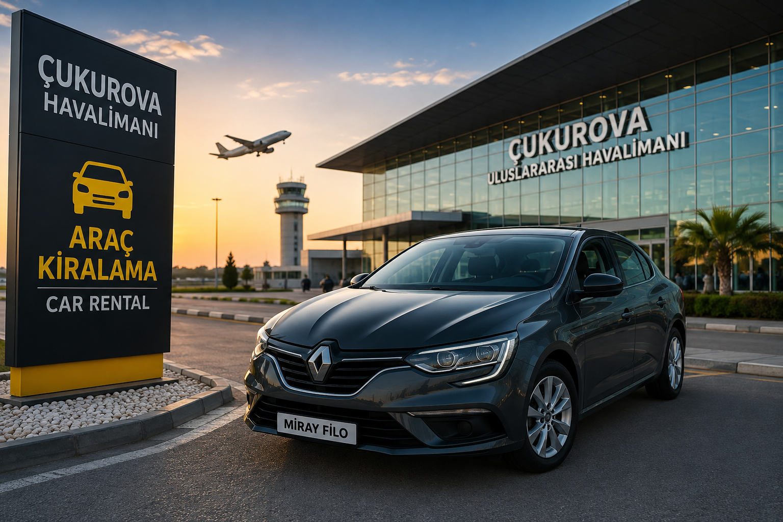 Çukurova Havalimanı Araç Kiralama