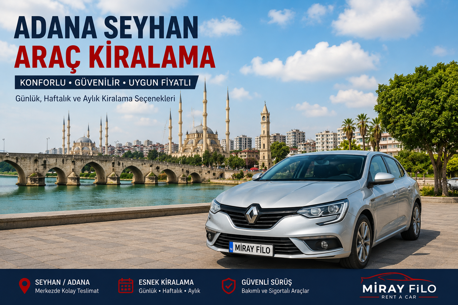 Adana Seyhan Araç Kiralama